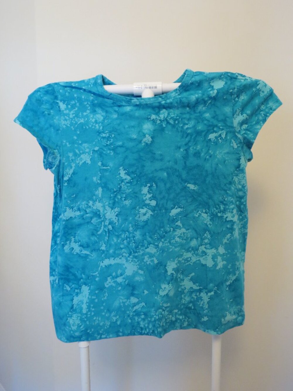Simply Vera Vera Wang Turquoise Blue Short Sleeve Tee